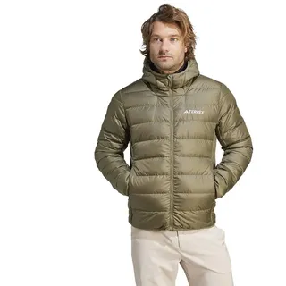 adidas IP6041 MULTI DOWN JKT Jacket Herren olive strata Größe M