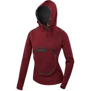 FERUO|#Ferrino Damen Ely Hoodie Woman Tg Xs Bordeaux Jacke, 40