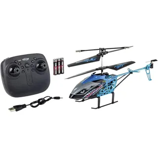 CARSON RC-Hubschrauber Easy Tyrann 280 2,4G RTF blau (500507173)