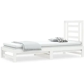 VidaXL 3108613, Sofabett, Weiß, Pinienwald, 1955 mm, 950 mm, 300 mm - Weiß