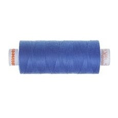 buttinette Universal-Nähgarn, Stärke: 100, 500m-Spule, blau