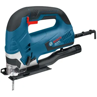 Bosch GST 90 BE inkl. Innensechskantschlüssel + 1x Stichsägeblatt T 144 D + Absaug-Set + Handwerkerkoffer