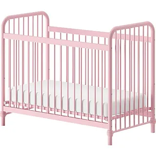 Vipack Kinderbett »Bronxx« Made in Europe, aus Metall, rosa