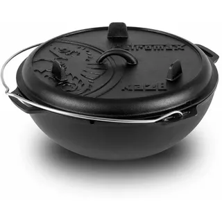Petromax Dutch Oven 8 l Gusseisen schwarz