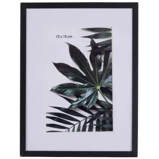 Home Styling Collection Bilderrahmen Metall mit Passepartout 20,8/15,5 cm , 15.5x1x20.8 cm , Bilder & Rahmen, Bilderrahmen, Metallrahmen