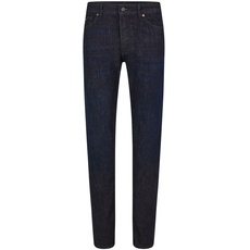 BOSS Herren Maine BC-L-P Regular-Fit Jeans aus blauem Super-Stretch-Denim Dunkelblau 38/30