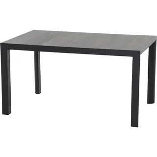 Siena Garden Gartentisch 160 x 90 x 74 cm Anthrazit/Grau