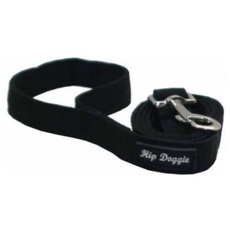 Hip Doggie HD-6PMHBK Leash Hundeleine, schwarz