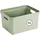Aufbewahrungsbox 44,5 x 34,5 x 24,3 cm 1-tlg. beige/grün