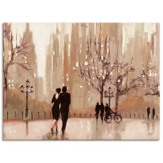 Artland Wandbild »Ein Abend in der Natur« Paar 1 Stk. tlg. als Leinwandbild, Poster, Wandaufkleber in verschied. Größen, beige