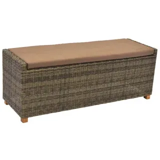 Merxx »Toskana«, 10 Sitzplätze, Aluminium/Kunststoff/Akazienholz, inkl. Auflagen - beige