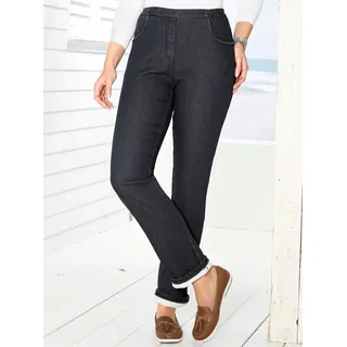 Classic Basics Thermojeans, schwarz