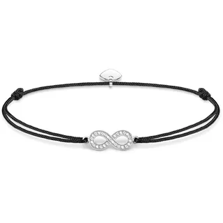 Thomas Sabo Little Secret Unendlichkeitszeichen Armband Schwarz  LS003-401-11-L20v