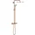 Euphoria Duschsystem 310 mit Thermostat Bronze 26075DL0