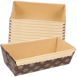 PRETYZOOM 25st Papierfach Einweg-kuchenbecher Kleine Kastenformen Pappe Cupcake-förmchen Für Partys Backformen Aus Papier Zum Backen Backformen Papier Kuchenpapierschalen Mini Mousse-kuchen