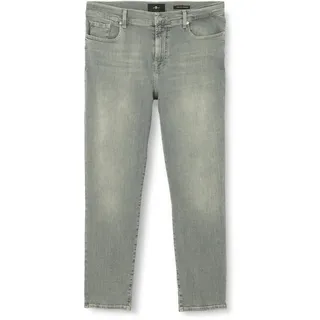 7 For All Mankind Damen Relaxed Skinny Closing Act Jeans, Grau, 30W EU