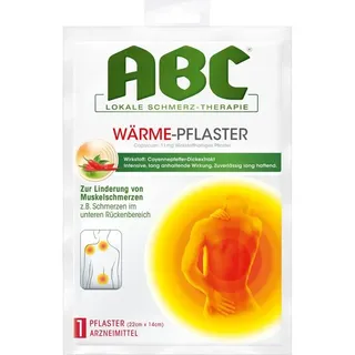 BEIERSDORF ABC Wärme-Pflaster Capsicum Hansaplast med 22x14