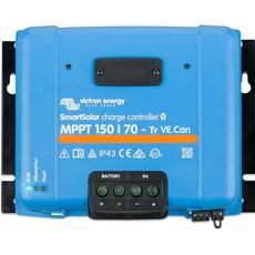 Victron Energy SmartSolar MPPT Tr VE.Can 150V 70 Amp 12/24/36/48-Volt Solar Laderegler (Bluetooth)