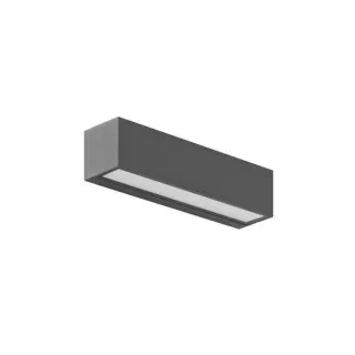 Brumberg 65251103 LED-Wandanbauleuchte 230 V AC, 50 Hz, 3,1 W, 3.000 K, graphit struktur, IP65, s