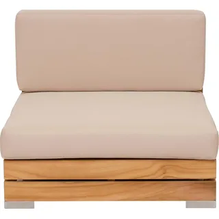 Loungesessel Korsika Teak Massivholz mit Auflagen von Teako Design