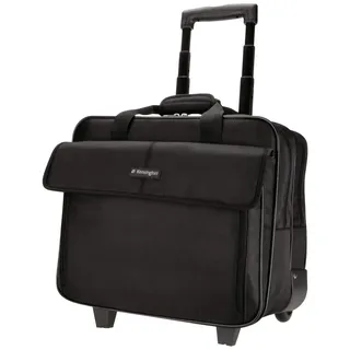 Kensington Laptoptrolley, klassische Trolley für 15,6 Zoll Laptops, Mit Tragegriff und Zubehörfächern, Für Männer & Frauen, Ideales Reisegepäck, schwarz, K62565EU