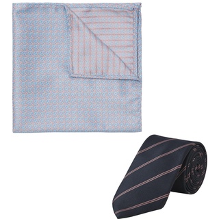 JACK & JONES Herren Jacsummer Tie Giftbox Set aus Krawatte und Fliege, Prism Pink/Pack:Tie + Hankie, ONE Size