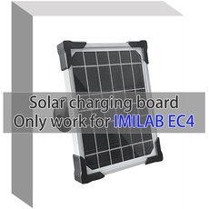 IMILAB Solarladegerät für EC4 Kamera, IP66 wetterfest, 3.5W Hochleistungs-Solarpanel, nur für EC4 Outdoor-Kameras (Solarpanel)