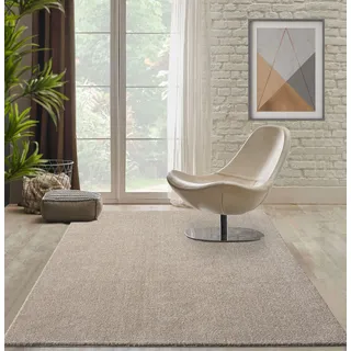 MERINOS Forest 340 Hochflorteppich 160 x 230 cm Beige