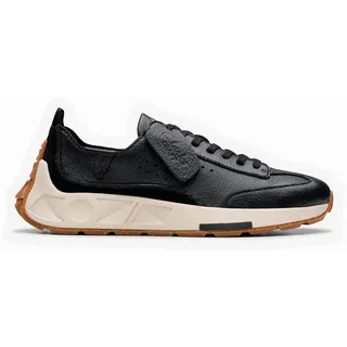 CLARKS Craft Speed Sneaker, Black Leather, 39