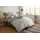 Greta Gestreift Baumwolle Grau 135 x 200 cm + 2 x 80 x 80 cm