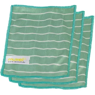 Muxel Brillenputztuch Microfaser Reinigungstücher Bambus Brillen u. Handy Tuch 3 Tücher