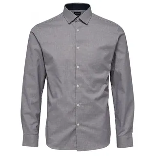 SELECTED HOMME Herren Shdonenew-mark Shirt Ls Noos, Mehrfarbig (Bright White Checks:red/Navy/White), M