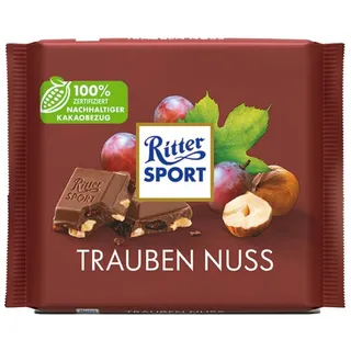 Ritter Sport Trauben Nuss Schokolade 100 g