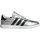 Sneaker ADIDAS SPORTSWEAR "BREAKNET SLEEK", Damen, Gr. 38,5, matte silber, core schwarz, sanftes weiß, Synthetik, Schuhe Sneaker
