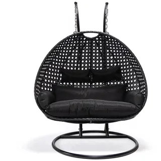 Home Deluxe Hängesessel Twin Schwarz