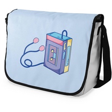 Le Jardin du Lin Digital Bedruckte Messenger Schultaschen für Mädchen und Jungen, Zurück zur Schule, Kuriertaschen für Schüler, Umhängetaschen, Größe: 29x36 Cm