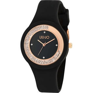 LiuJo Damen Analog Quarz Uhr mit Silikon Armband TLJ1418