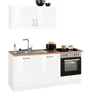 kochstation Küchenzeile KS-Tinnum 180 cm weiß