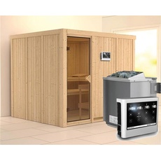 Bild Sauna Gobin-9kW Bioofen-Steuergerät-OhneDachkranz inkl. gratis Zubehörpaket (Gesamtwert 271,91€)