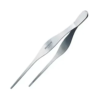 Westmark Brat- und Servierpinzette Edelstahl 29 cm Silber