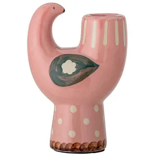 Bloomingville Kerzenhalter Trudy Steingut Rosa