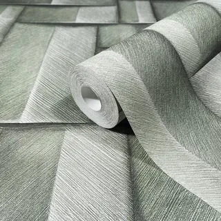 Marburg Vliestapete 3D-Optik Grafisch Modern 10,05 m x 0,53 m Grün