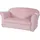 Kindersofa Lil 78 x 39 x 43 cm Textil rosa