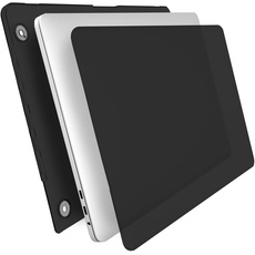 MyGadget Hülle [ Matt ] für Apple MacBook Pro 15 Zoll - ab 2016 - (Model : A1707 | A1990) - Schutzhülle Cover - Schwarz