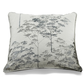 Curtina Kissen, Polyester, Silber, Cushion (Filled): 43 x 43cm