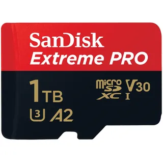 SanDisk Extreme Pro microSDXC UHS-I U3 V30 A2 1 TB