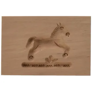 Städter 841253 Springerles- Model Backform, Holz, braun, 8 x 5,5 x 3 cm,