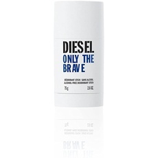 Diesel Only The Brave, Transparenter Deo Stick für Männer, Festes und langanhaltendes Deodorant mit hohem Schutz | 75g