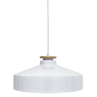 enovalite Pendelleuchte ELED700170, E27-Fassung, IP20, Ø40 cm, Weiß