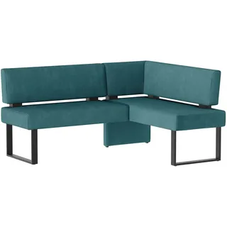 OTTO home "Oliver mit Metallgestell, Küchenbank", verschiedene Bezüge Cord Esszimmerbank OTTOs Choice, blau (castello 8631), schwarz),